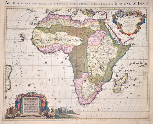 L’Afrique divisee en ses Empires, Royaumes, et Estats,