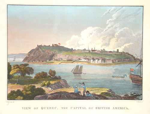 View of Quebec, the Capital of British America.