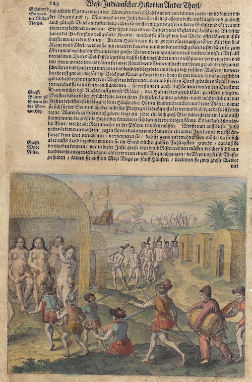 Herrn Americi Vesputii andere Schiffart in Americam Anno Christi 1499.