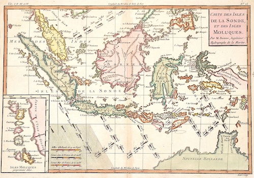 Carte des Isles de la Sonde, et des Isles Moluques.