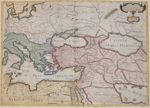 Romani Imperii qua Oriens est Descriptio Geographica.