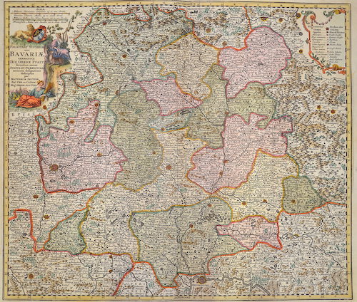 Palatinat. Superior sive Bavariae Germanice