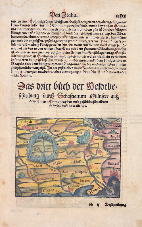 Das virt Buch der Weldtbeschreibung durch Sebastianum Münster aus den erfarnen Cosmographen….