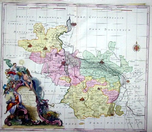 Delineatio Geographica Ditionis Martisburgensis hodie regiis et electoralibus auspiciis florentis edita…