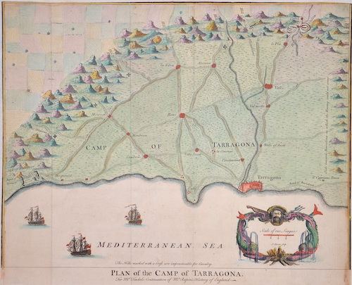 Plan of the camp of Tarragona.