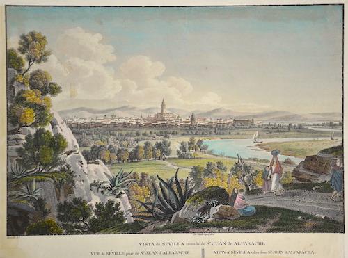 Vista de Sevilla Tomada de Sn. Juan de Alfarache.