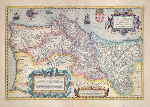Portugalliae que olim Lusitania, novißima et exactißima descriptio, Auctore Vernando Alvaro Secco, et de integro emendata, anno. 1600.