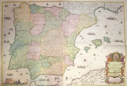 Carte Nouvelle du Royaume d Espagne