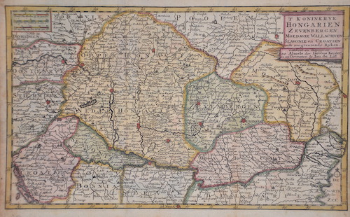T Koninkryk Hongarien Zevenbergen Moldavie Wallachyen Slavonie en Croatien en de aangrensende Ryken.