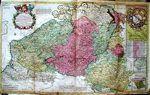 Les Provinces des Pays-Bas Catholiques ou , a most exaxt map of Flanders…