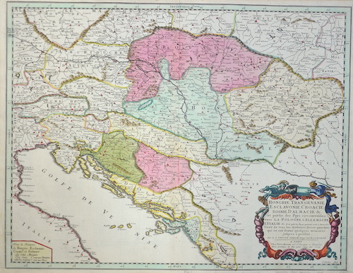 Hongrie, Transilvanie, Esclavonie, Croacie, Bosnie,  Dalmacie ..