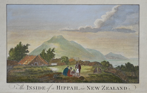 The Inside of a Hippah, in New Zealand.