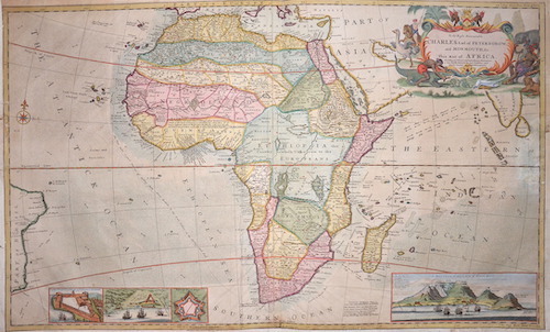 To the Right Honorable Charles Earl of Perterborow, and Monmouth & this map of Africa