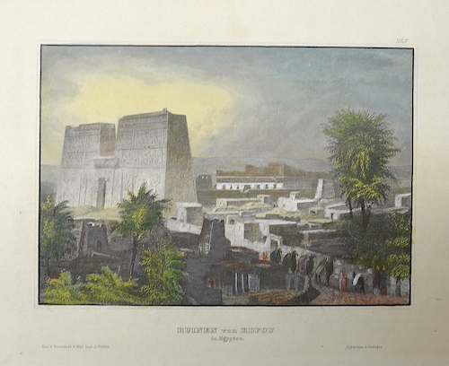 Ruinen von Edfou in Egypten