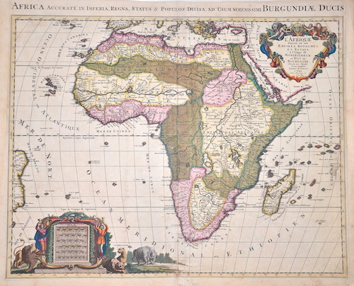 L’Afrique divisee suivant l’estendue de ses principales parties…