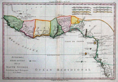 Royaume, Etats et Pays de la haute Guinée