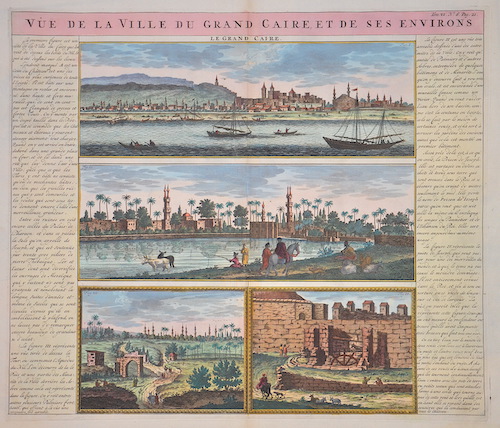 Vue de la ville du grand Caire, et de ses environs