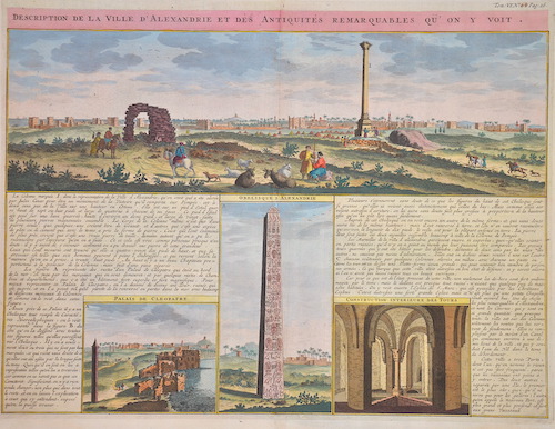 Description de la ville de Alexandrie et des antiquites remarquables qu on y voit