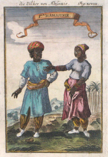 Die Völker von Abissinie / Ples d´Abissinie