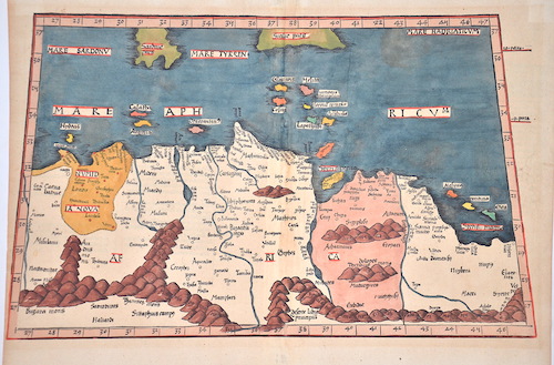 Aphricae Tabula secunda continent