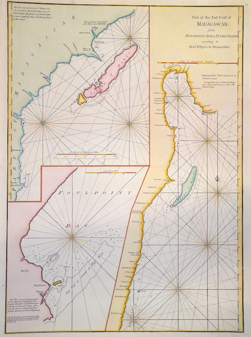 Part of the East Coast of Madagascar, from Manghabey  Bay to Plumb Island.