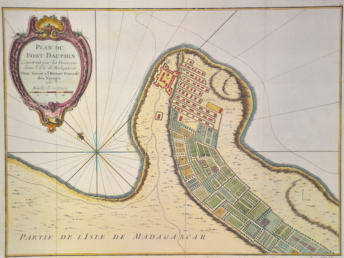 Plan du Fort Dauphin Construit par les Francois dans l’Isle de Madagascar