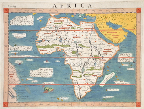 Africa. Descrittione dell‘ Africa. Libro Secondo.