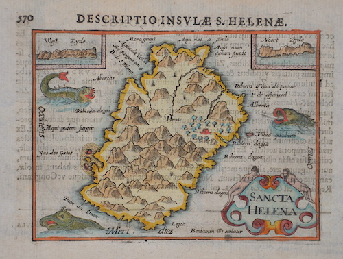 Descriptio Insulae S. Helenae, / Sancta Helena