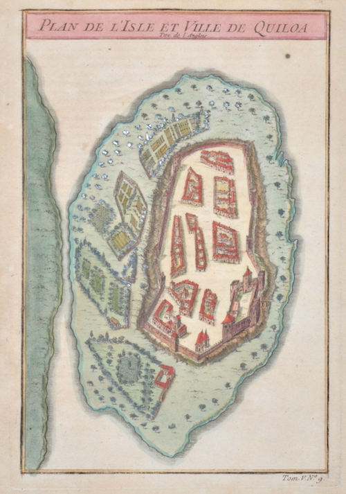 Plan de l’Isle et Ville de Quiloa