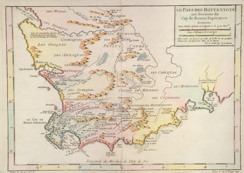 Le Pays des Hottentots aux Environs du Cap de Bonne Esperance