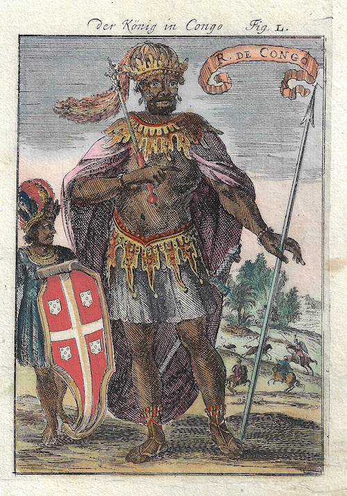 Der König in Congo Fig. L. / R. de Congo