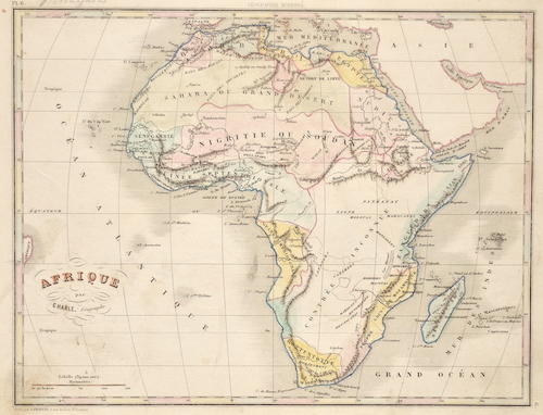 Afrique par Charle, Gégraphe.