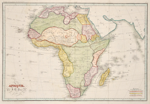 Afrique, par J. B. Poirson.