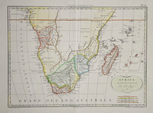 Africa Meridionale Di P. Lapie