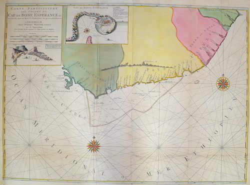 Carte particuliere des costes du Cap de Bonne Esperance