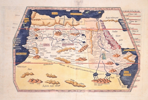 Tabula IIII Aphricae.