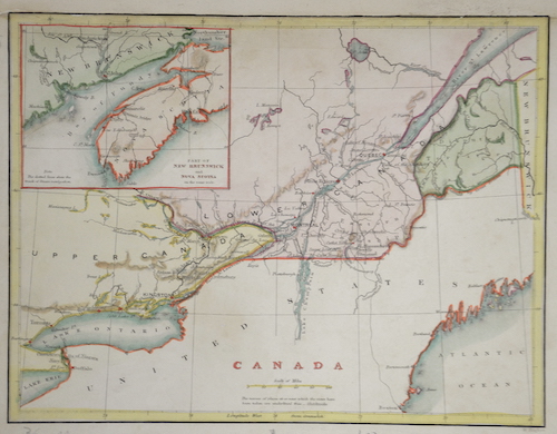 Canada / Parte of New Brunswick and Nova Scotia