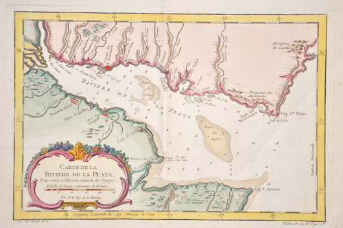 Carte de la Riviere de la Plata,…