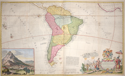 Map of South America