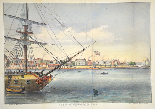 View of New York, 1787