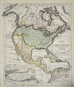 Karte von Nordamerica