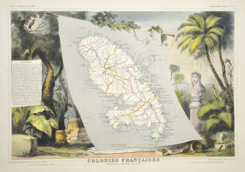 Colonie Francaises. Martinique. Amerique du sud.