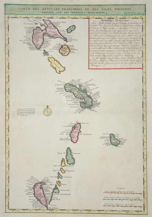 Carte des Antilles Francoises…