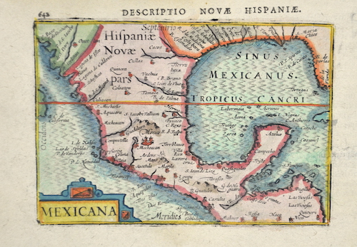 Descriptio novae Hispaniae. Mexicana