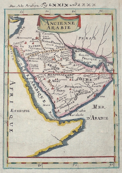 Das Alte Arabien Fig LXXIX und LXXX /Ancienne Arabie