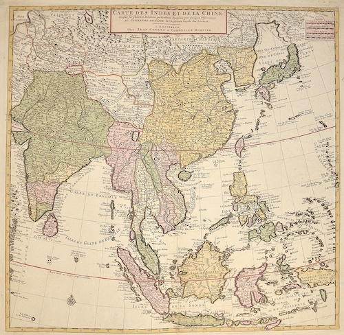 Carte des Indes et de la Chine..