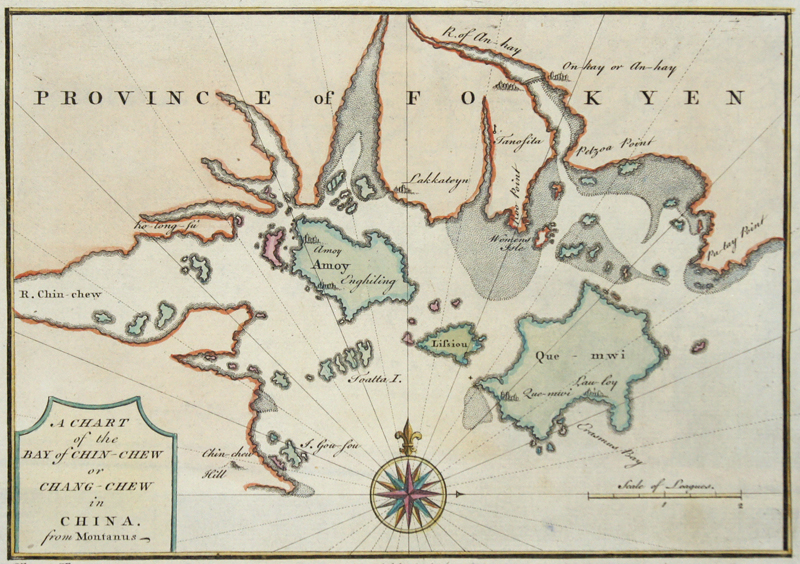 A Chart of the Bay of Chin-Chew or Chang-Chew in China.