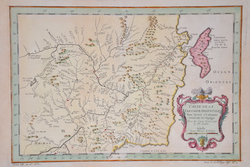 Carte de la Tartarie Orientale