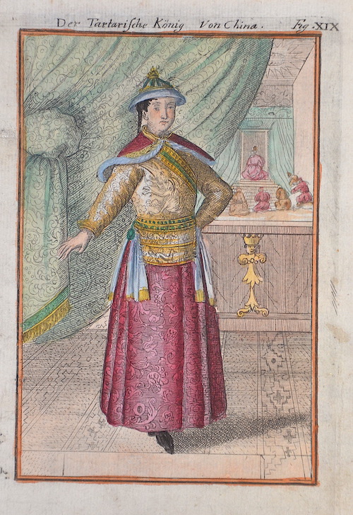 Der Tartarische König von China. Fig. XIX