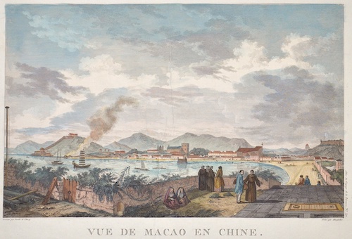 Vue de Macao en Chine